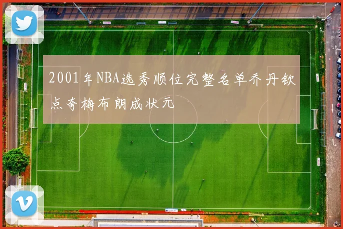 2001年NBA选秀顺位完整名单乔丹钦点夸梅布朗成状元